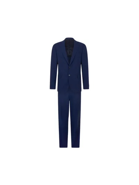 Garnitur Brooks Brothers wełniany niebieski
