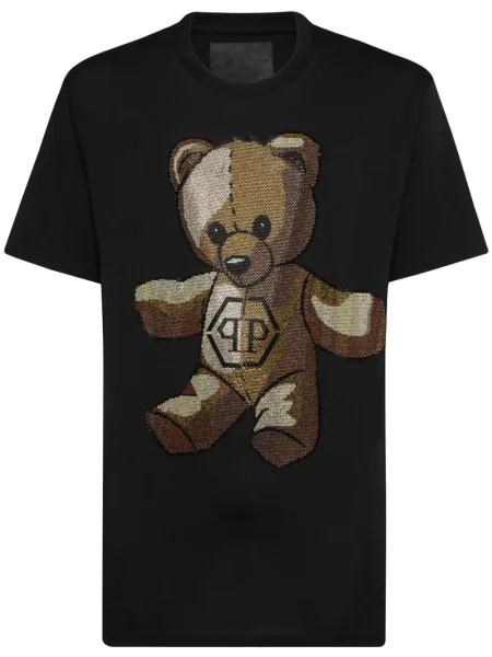 Tricou Philipp Plein teddy negru