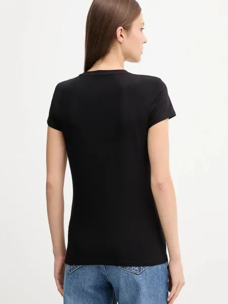 Armani Exchange Tricou negru