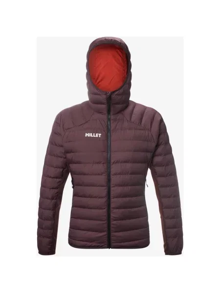 Kurtka z kapturem Millet Fitz Roy Warm brązowy bordowo S pomarańczowy
