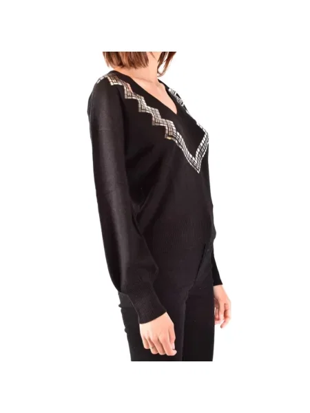 Sweter Pinko wełniany czarny