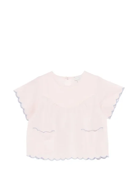 Top dziecięcy Stella Mccartney różowy