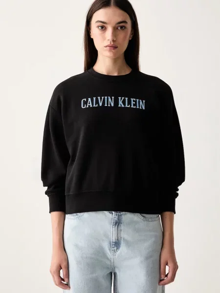 Calvin Klein Jeans hanorac pentru femei cu negru