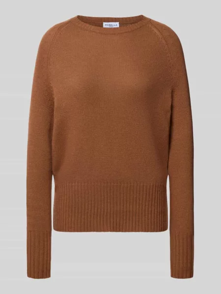 Sweter z dzianiny o kroju relaxed fit z dodatkiem wełny Marella