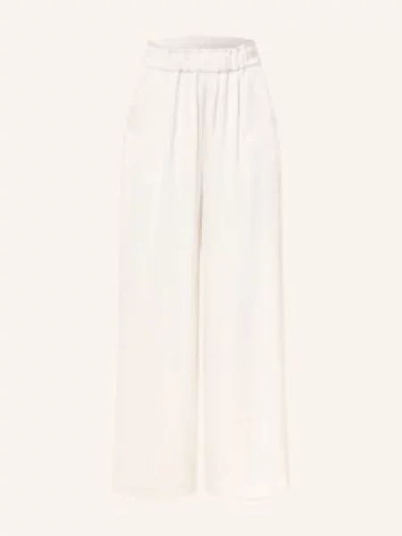 Claudie Pierlot Spodnie Z Satyny weiss