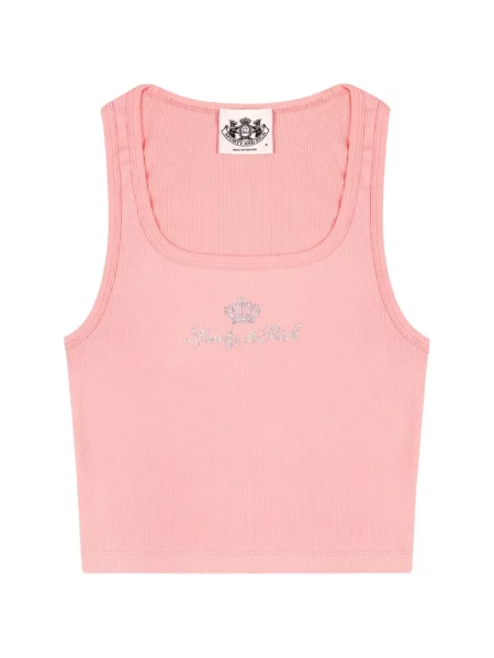 Top Juicy Couture tricotate roz
