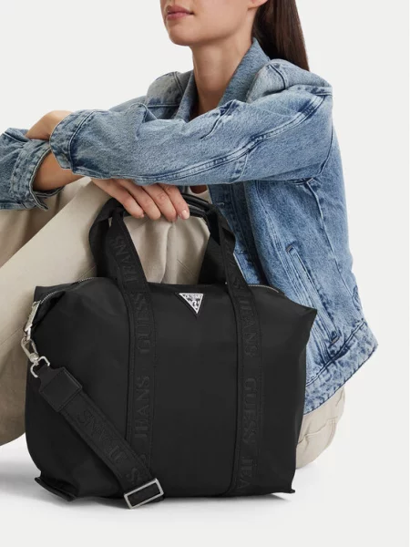 Guess Jeans Τσάντα μαύρο