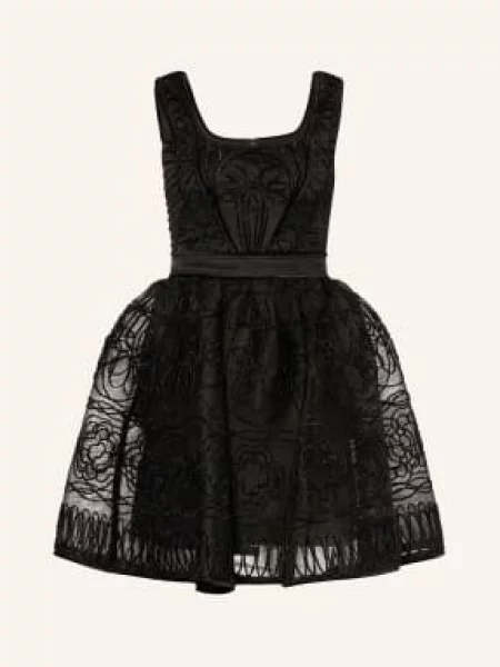 Maje Sukienka Koktajlowa schwarz czarna