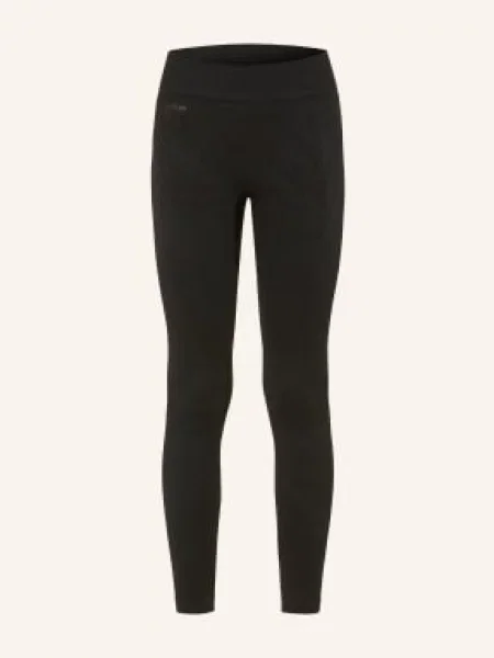 Odlo Spodnie Funkcyjne Performance Warm Blackcomb schwarz czarne