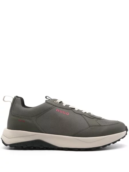 Sneakerși Boss verde