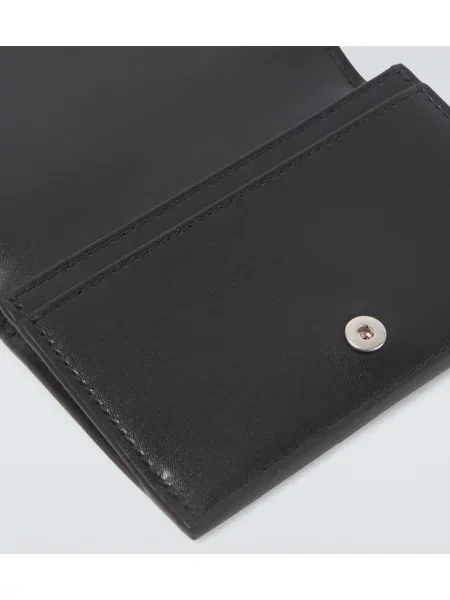 Portofel Bottega Veneta din piele negru