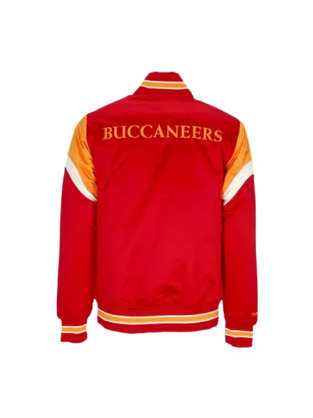 Kurtka bomber Mitchell & Ness czerwony