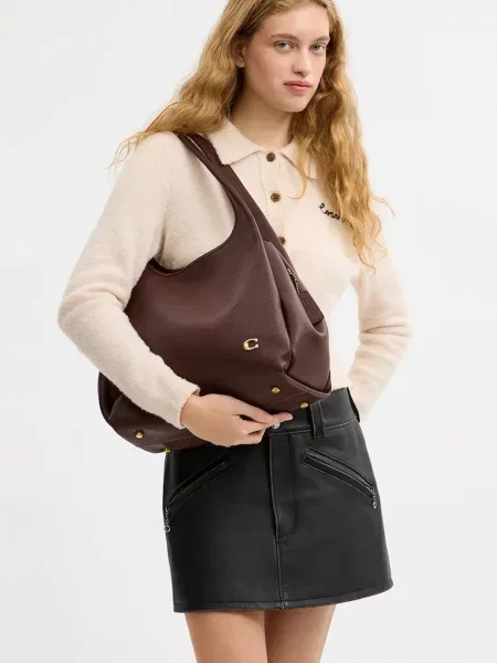Coach сумочка hobo шкіряна Lana