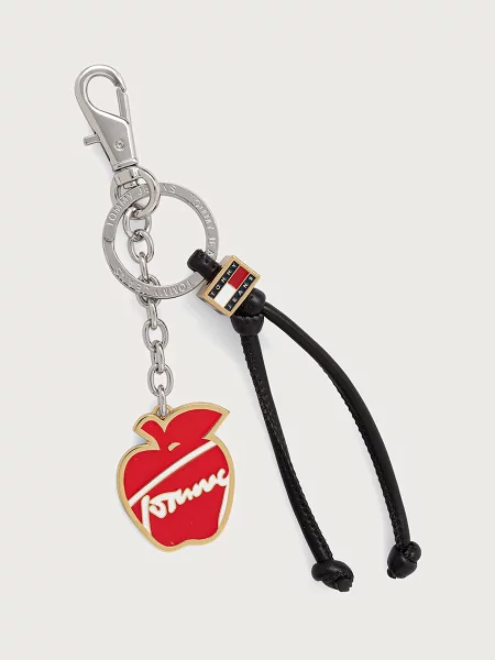 Tommy Jeans obesek za ključe bela