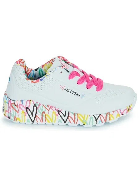 Sneakersy Skechers biela
