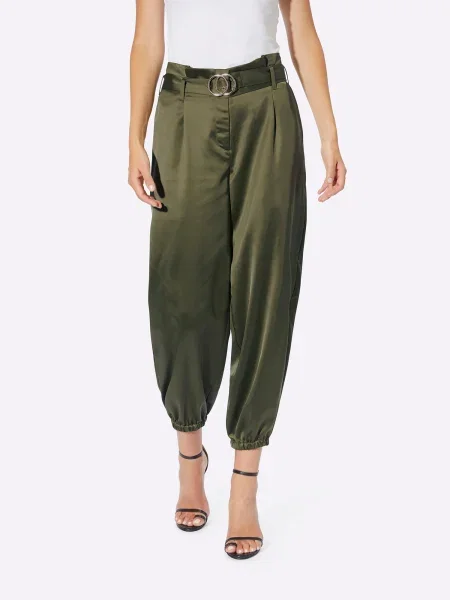 Heine Pantaloni cutați oliv