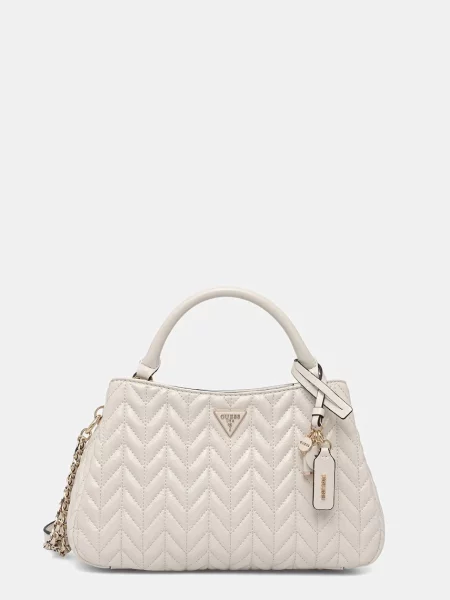 Guess torebka crossbody z imitacji skóry CHERYL beżowa