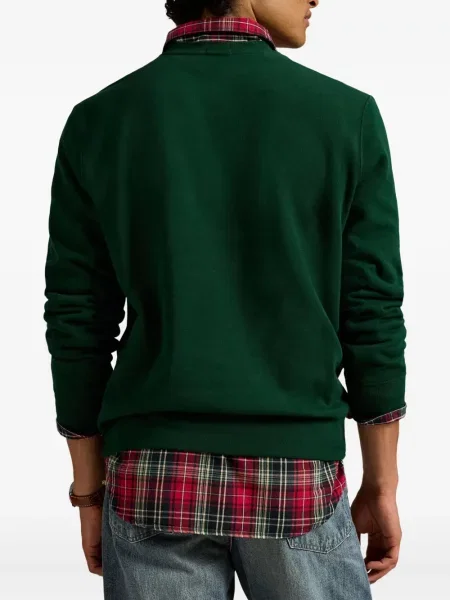 Chiloți Polo Ralph Lauren din țesătură twill cu autograf cu glugă albastru
