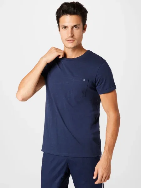 Clean Cut Copenhagen Tricou Kolding bleumarin