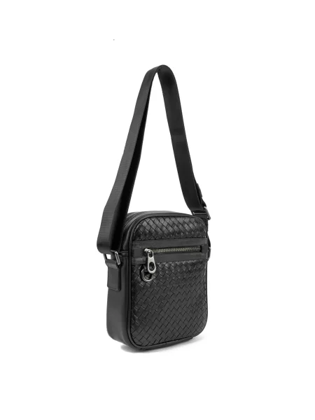 RoyalBag Мессенджер Шкіра чорний