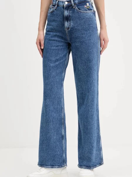 Дънки Tommy Jeans синьо