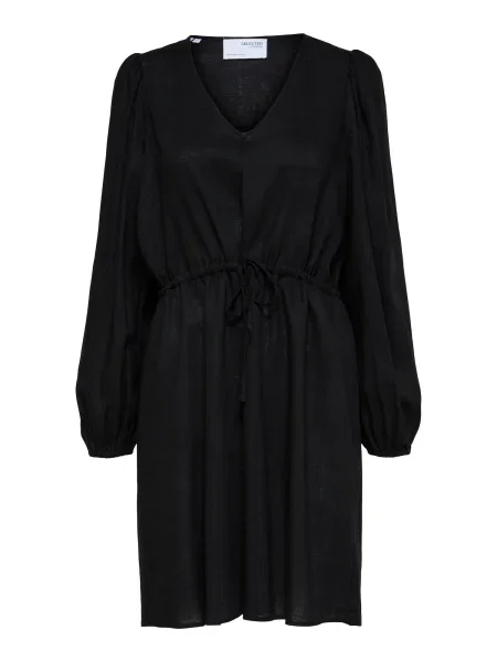 Suknele Selected Femme juoda
