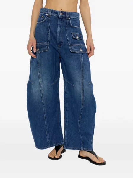 Jeansy Sportmax niebieskie