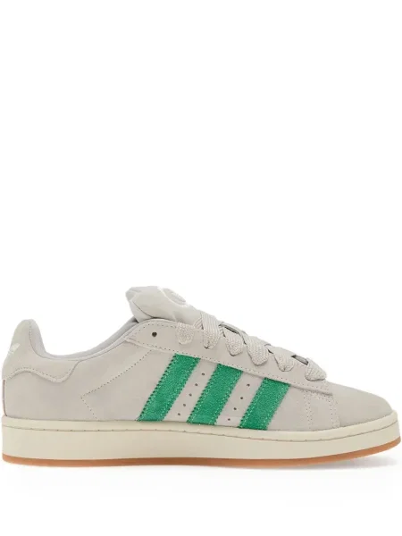 Papuci Adidas din piele de căprioară albastru