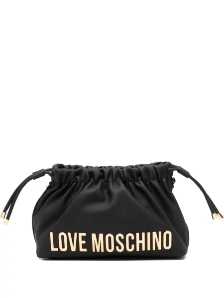 Kopertówka Love Moschino ze sznurkiem czarna