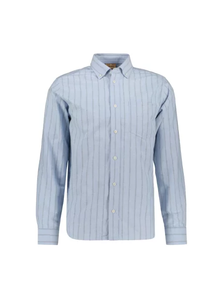 Mos Mosh Gallery Koszula Mmgmarco Comfort Fit blau niebieska