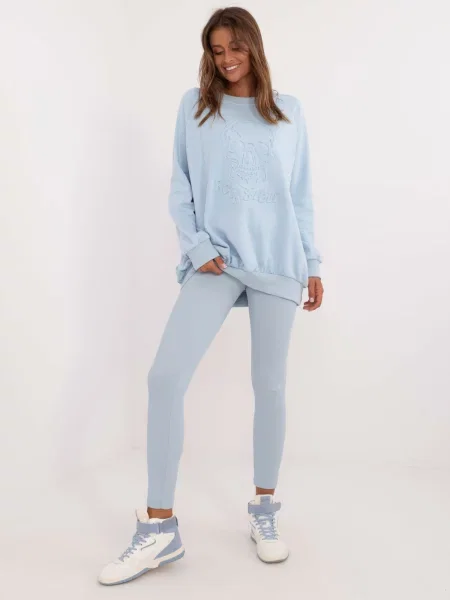 Pulover Fashionhunters s kapuco siva