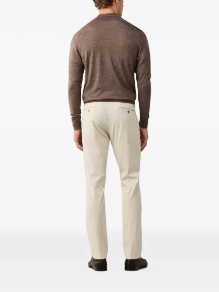 Pulover Hackett London de lână maro