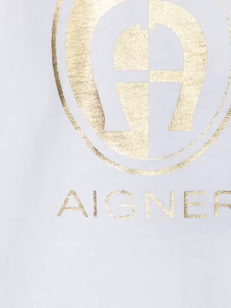 Koszulka dziecięca Aigner biała
