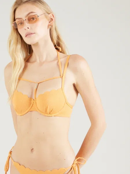 Hunkemöller Bikini felső világos narancs