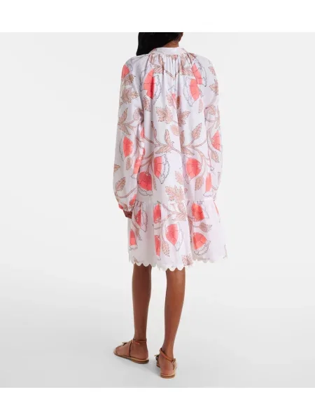 Rochie Juliet Dunn cu imagine alb
