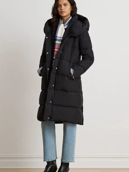 Lauren Ralph Lauren geacă cu puf pentru femei negru