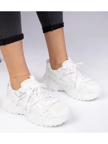 Sneakerși D/ceo chunky alb