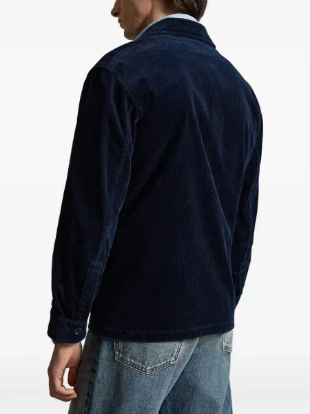 Scurt șapcă Polo Ralph Lauren cu broderie din jerseu maro