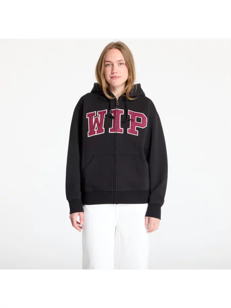 Суитшърт Carhartt WIP Hooded WIP Sweatshirt UNISEX Black Stone Washed M черно