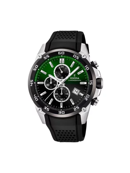 FESTINA Analogové hodinky Chronograph The Originals/diver' zelená
