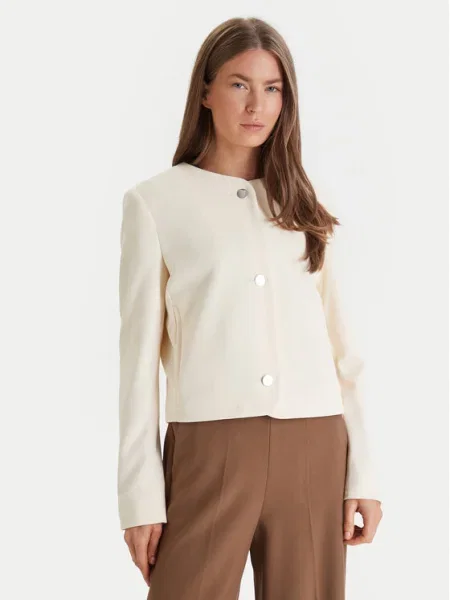 Calvin Klein Sacou Lux Crepe Lady galben