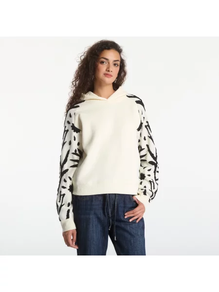 Суитшърт Desigual La Vida Es Chula Sweat White S бяло