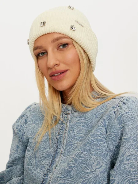 Guess Căciulă Écru