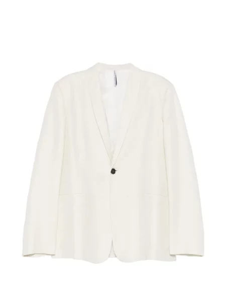 Geacă Liviana Conti cu guler-șal cu un singur rând de nasturi