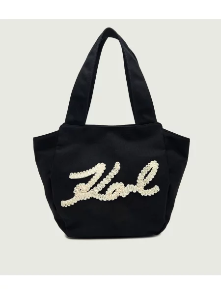 Karl Lagerfeld Shopper táska / fehér fekete