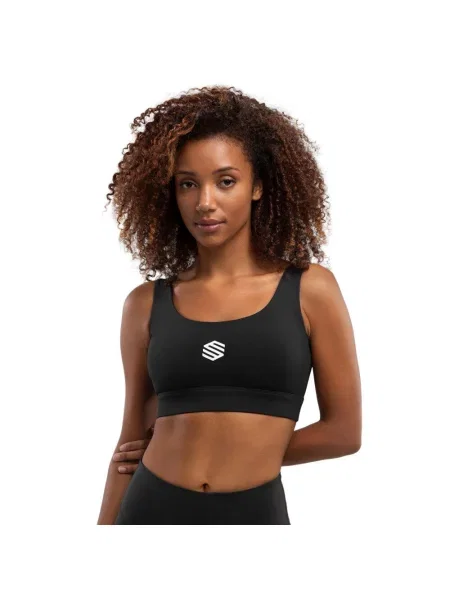 Stanik sportowy fitness Fartlek Black czarny