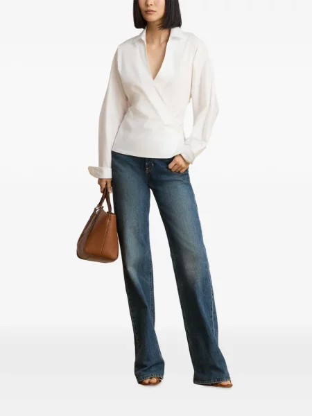 Bluză Lauren Ralph Lauren plic alb