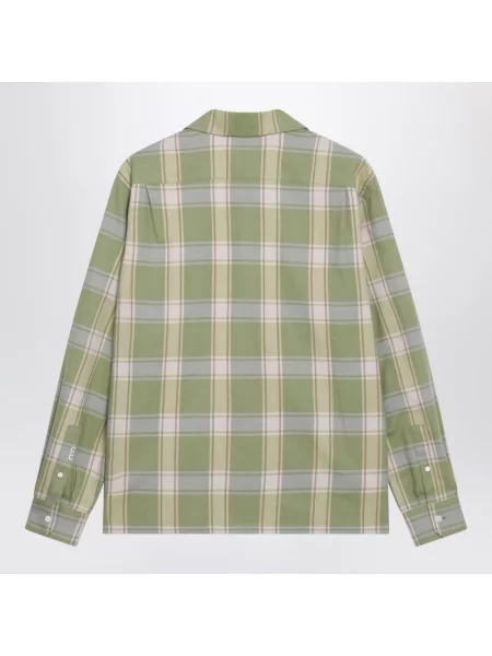 Koszula Jw Anderson w kratę zielona