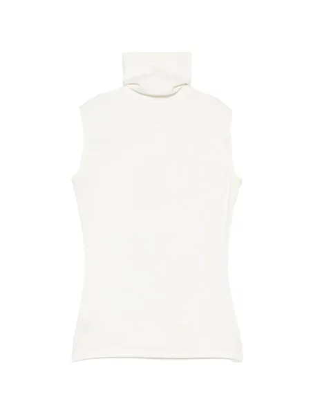 Top Cynthia Rowley fără mâneci alb