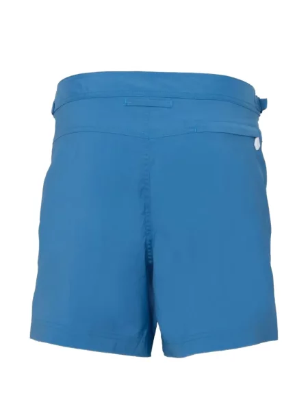 Slip de baie Tom Ford cu cataramă albastru